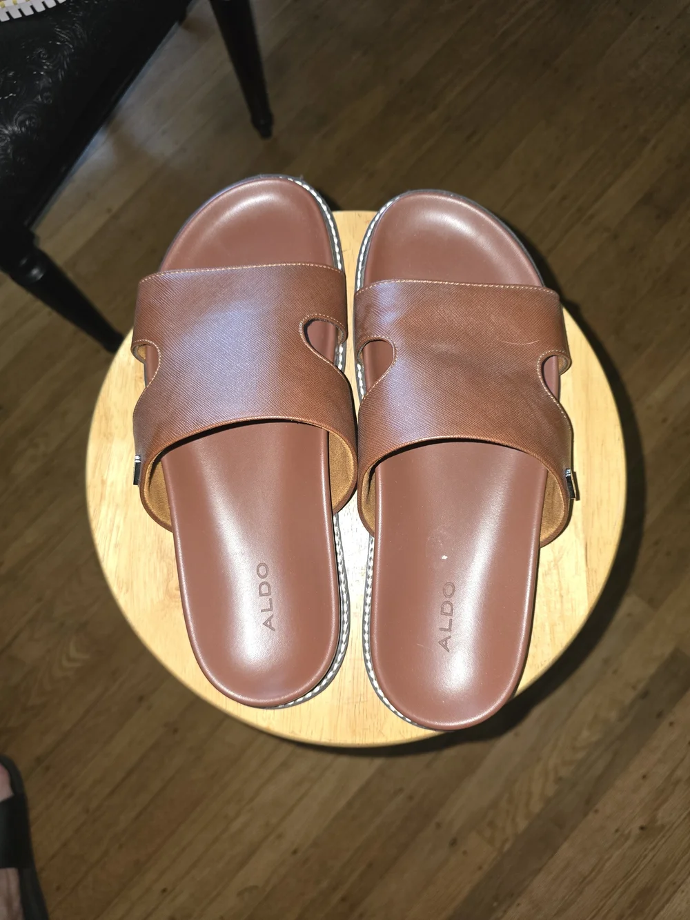 ALDO Men’s Brown Slide Sandals